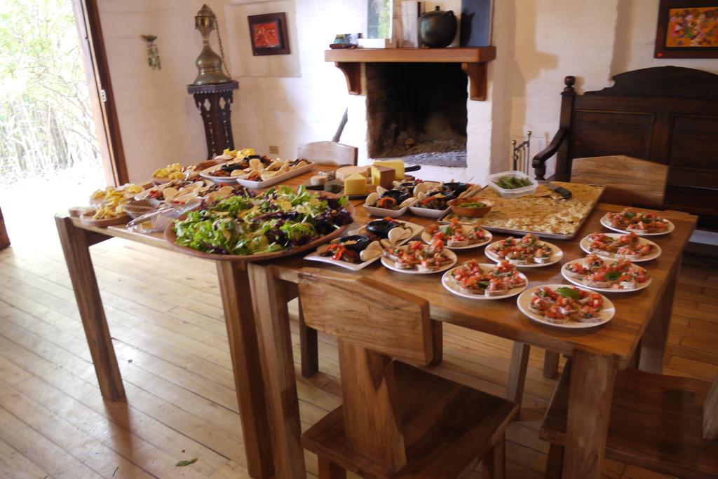 La Casa Del Tilo Panzió Hacienda Santa Rosa Kültér fotó