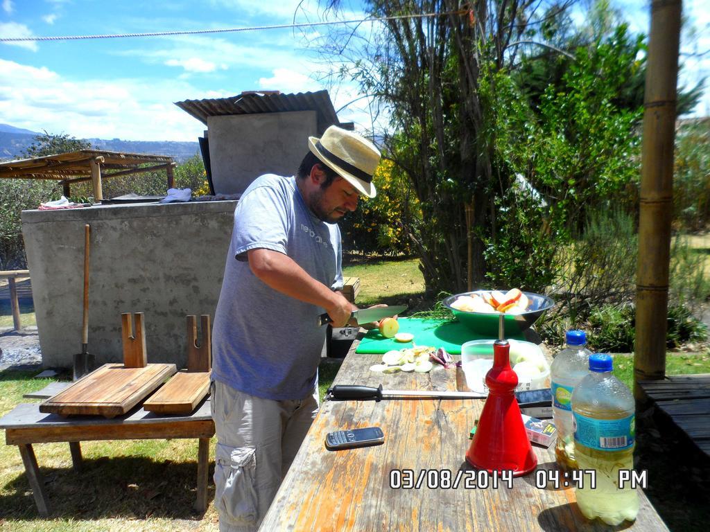 La Casa Del Tilo Panzió Hacienda Santa Rosa Kültér fotó