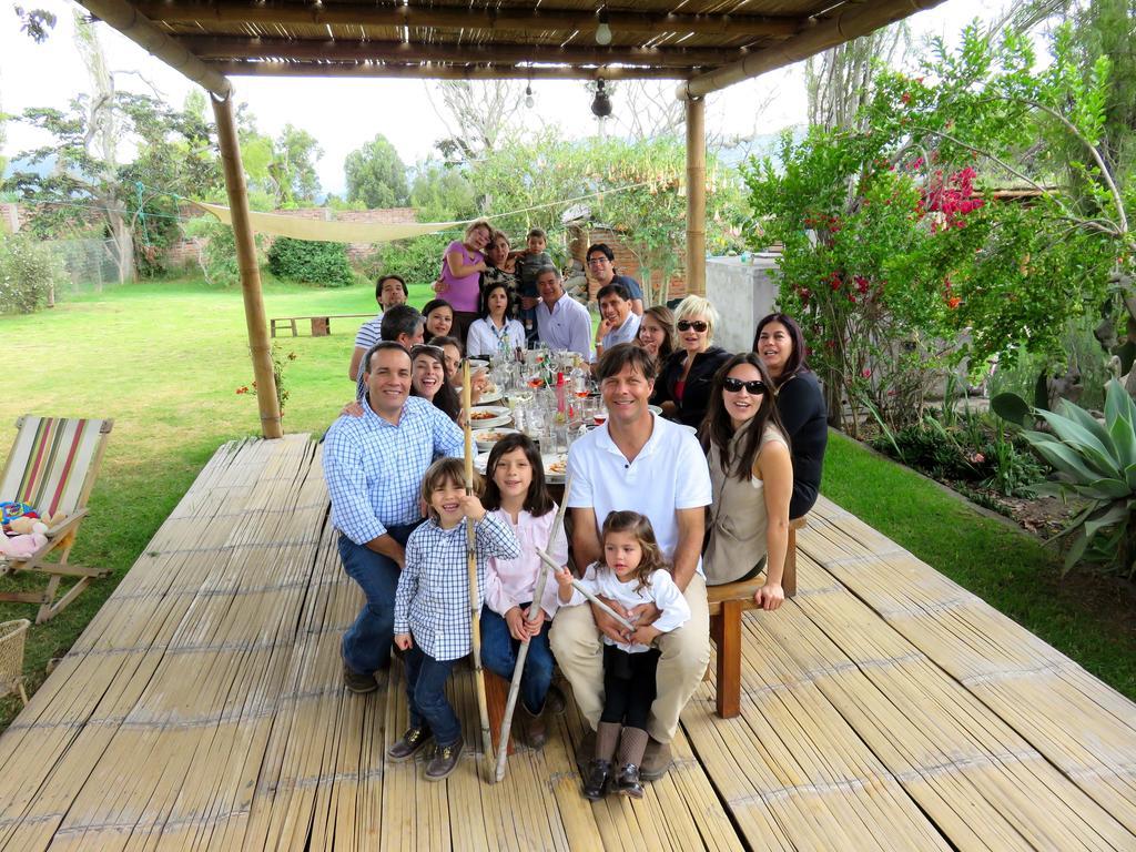 La Casa Del Tilo Panzió Hacienda Santa Rosa Kültér fotó