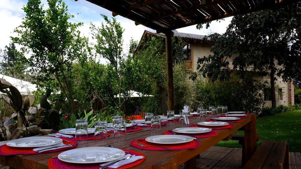 La Casa Del Tilo Panzió Hacienda Santa Rosa Kültér fotó