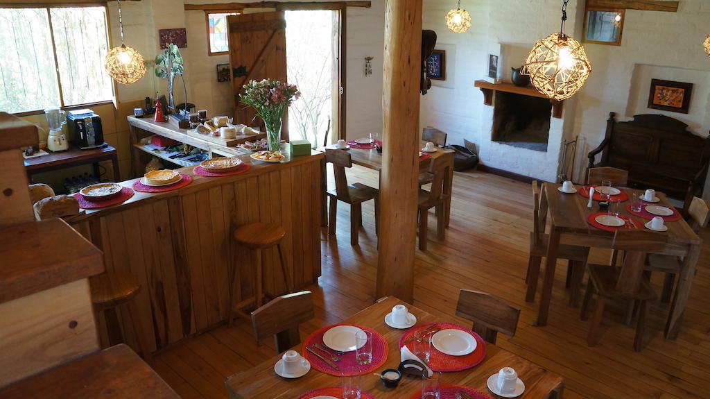La Casa Del Tilo Panzió Hacienda Santa Rosa Kültér fotó